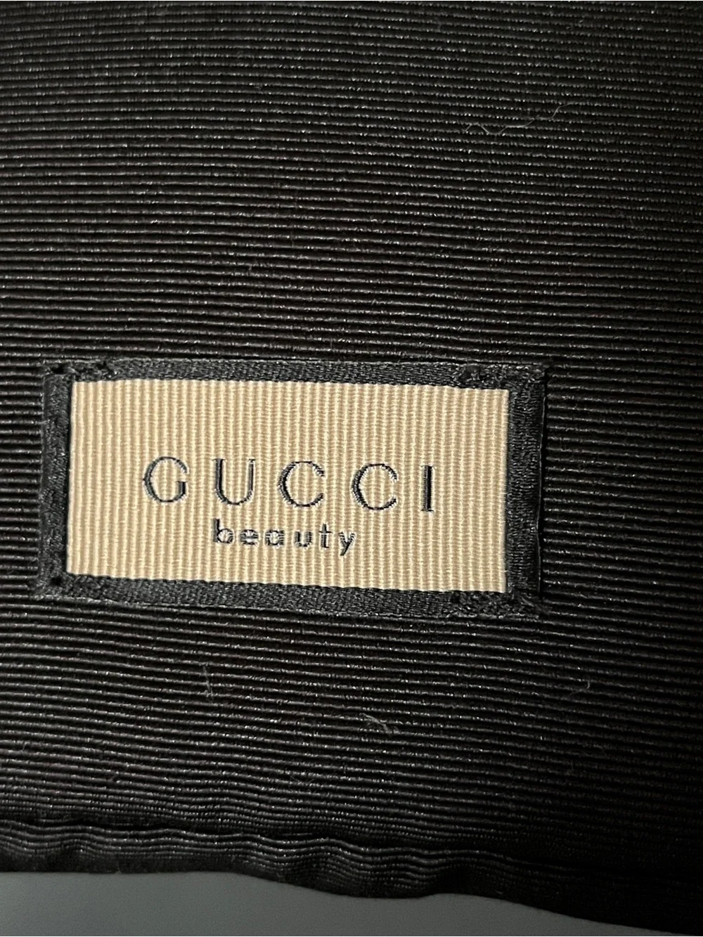GUCCI Beauty Toiletry Pouch Cosmetic Makeup Multipurpose Zip Authentic Bag